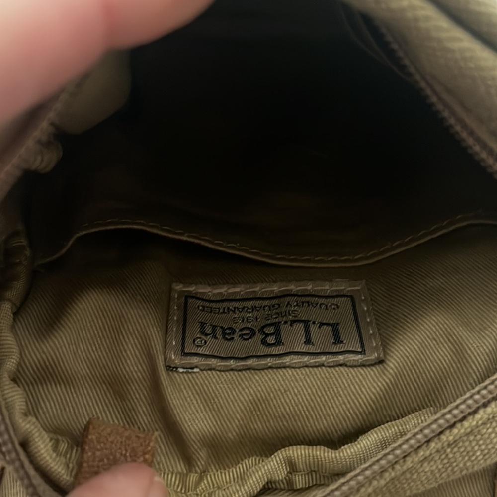Vintage L.L. Bean Crossbody Bag Canvas View 4